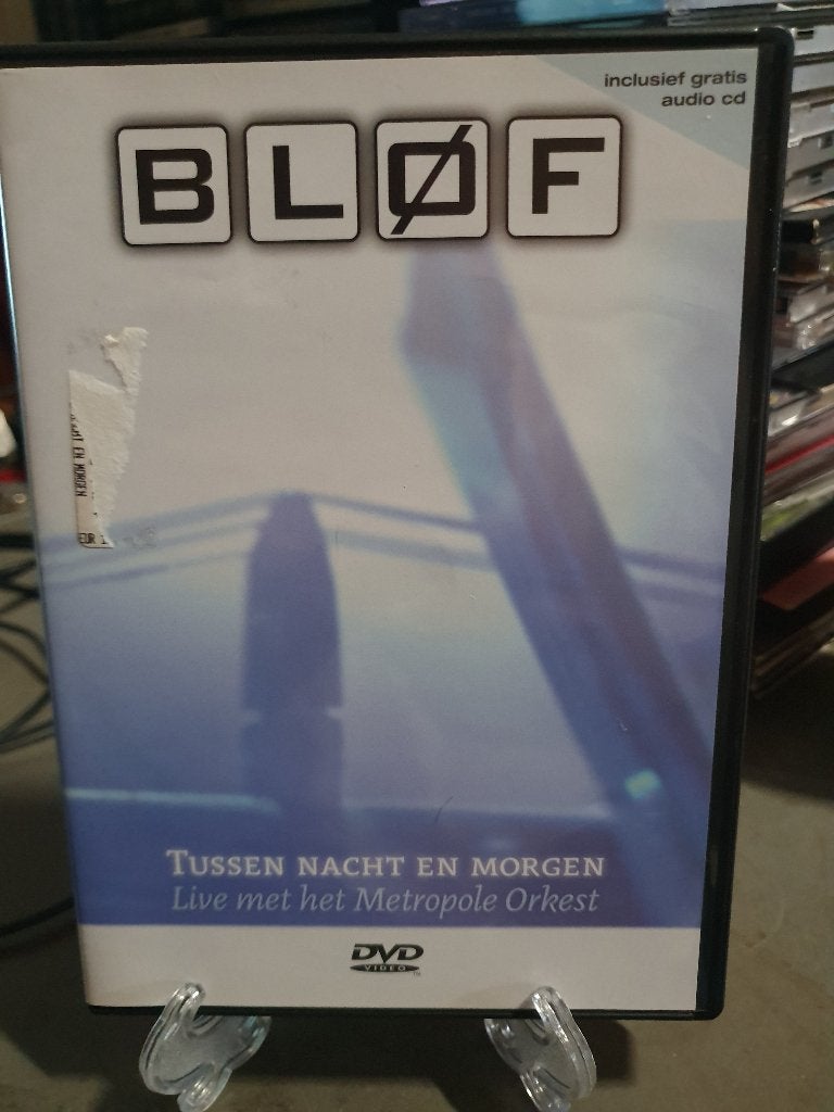 Blof - Tussen nacht en morgen DVD + CD, Alle leeftijden, Ophalen of Verzenden, Zo goed als nieuw