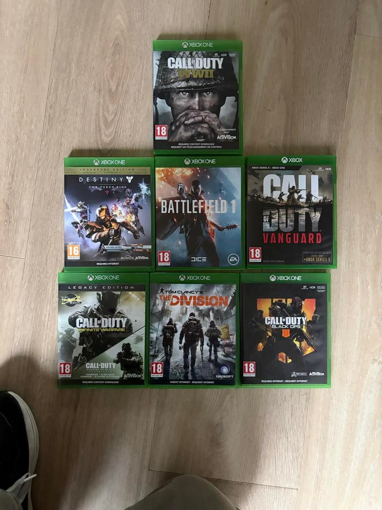 Xbox One Games: Call of Duty, Battlefield, Destiny, The Divi, Vanaf 18 jaar, Shooter, 1 speler, Ophalen of Verzenden