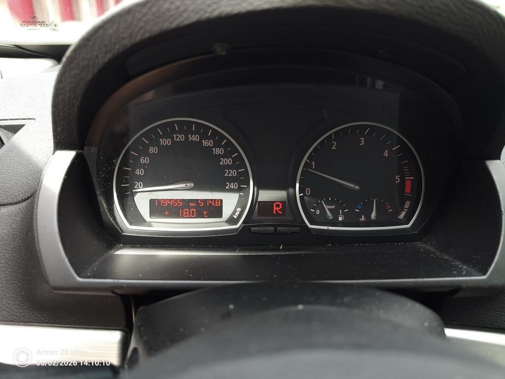 BMW X3 2.0 D AUT 2009 Zwart, Auto's, Automaat, 15 km/l, 1995 cc, 2000 kg