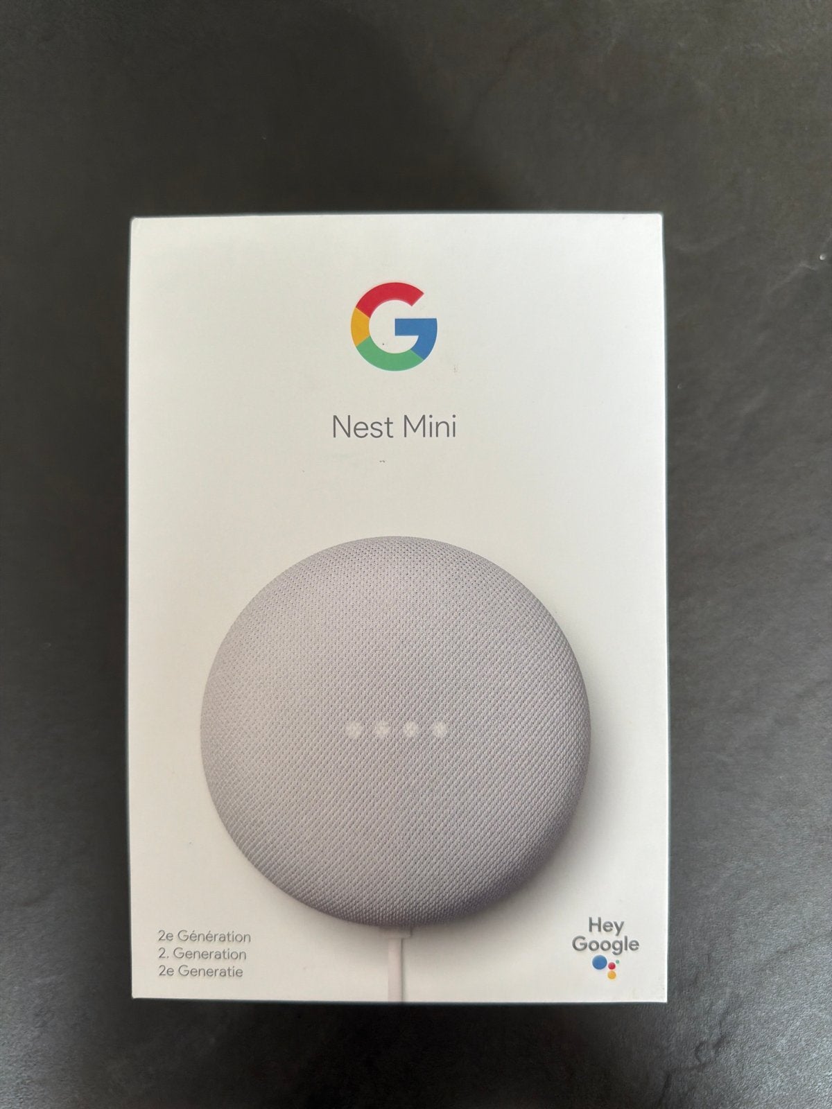 Google Nest Mini (2e generatie) - Nieuw in doos, Ophalen, Nieuw