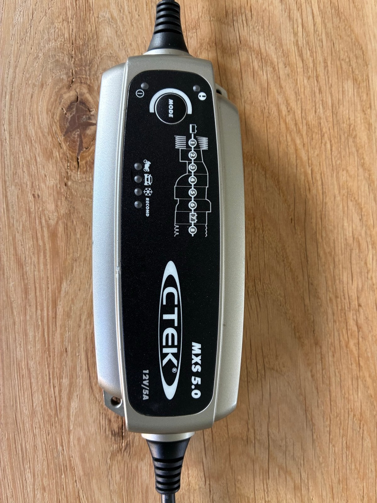 CTEK MXS 5.0 Acculader Druppellader Motor Auto, Auto-onderdelen, Accu's en Toebehoren, Ophalen of Verzenden, Gebruikt, Universele onderdelen