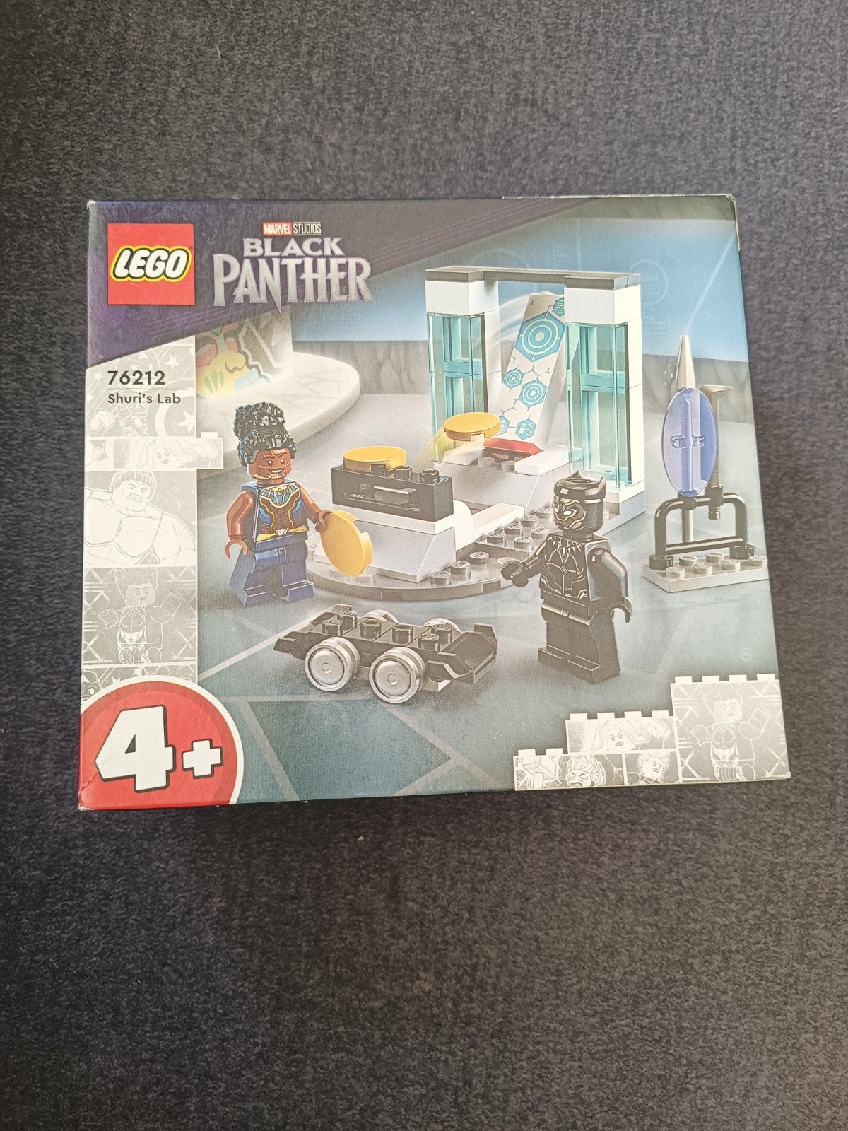 LEGO Marvel Black Panther Shuri's Lab 76212 Nieuw, Inclusief minifiguren, Marvel, Lego, Nieuw