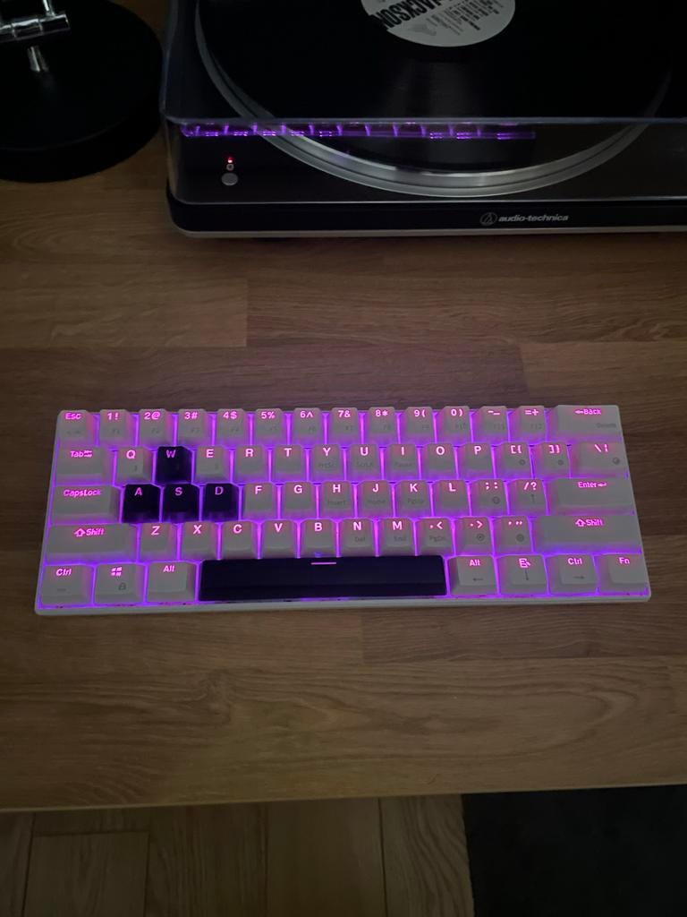 Royal Kludge RK61 toetsenbord, Gebruikt, Gaming toetsenbord, Ophalen of Verzenden, Draadloos