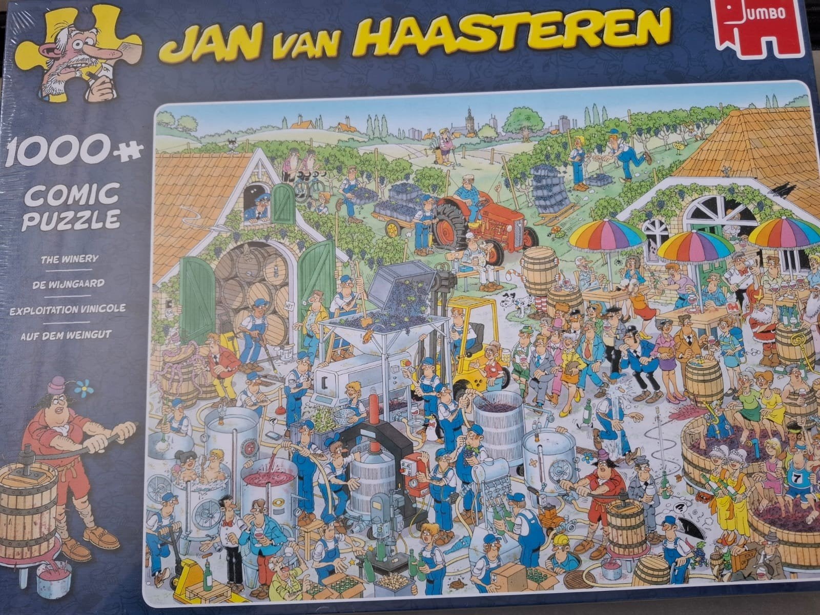 Jan van haasteren 1000 en 1500 stukjes, Hobby en Vrije tijd, Denksport en Puzzels, Zo goed als nieuw, 500 t/m 1500 stukjes, Ophalen of Verzenden
