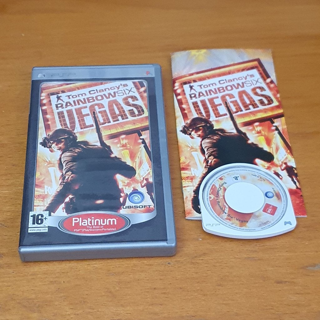 PSP | Tom Clancy's Rainbow Six VEGAS, Spelcomputers en Games, Games | Sony PlayStation Portable, Gebruikt, Shooter, 1 speler, Ophalen of Verzenden