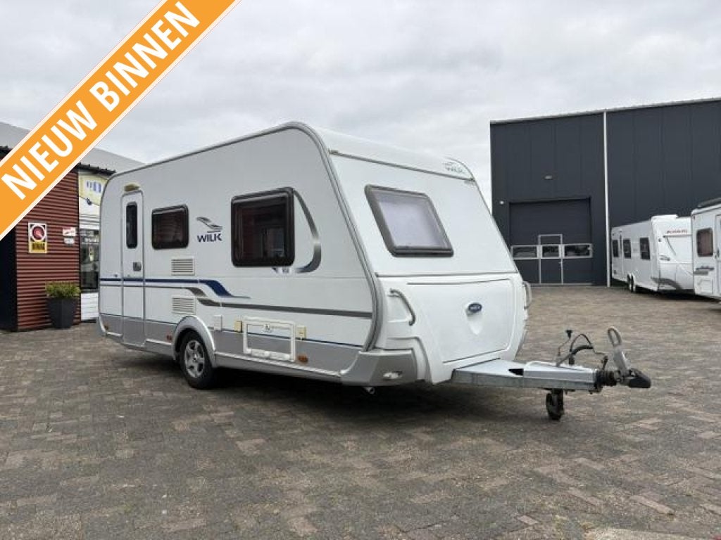 WILK VIDA 420 bj.2011 met MOVER, VOORTENT en PANORAMA LUIFEL, Caravans en Kamperen, Bedrijf, Treinzit, Kachel, Overige typen