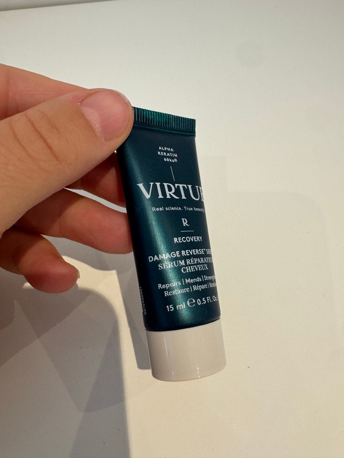 Virtue Recovery Damage Reverse Serum 15ml, Ophalen of Verzenden, Nieuw, Haarverzorger of -hersteller