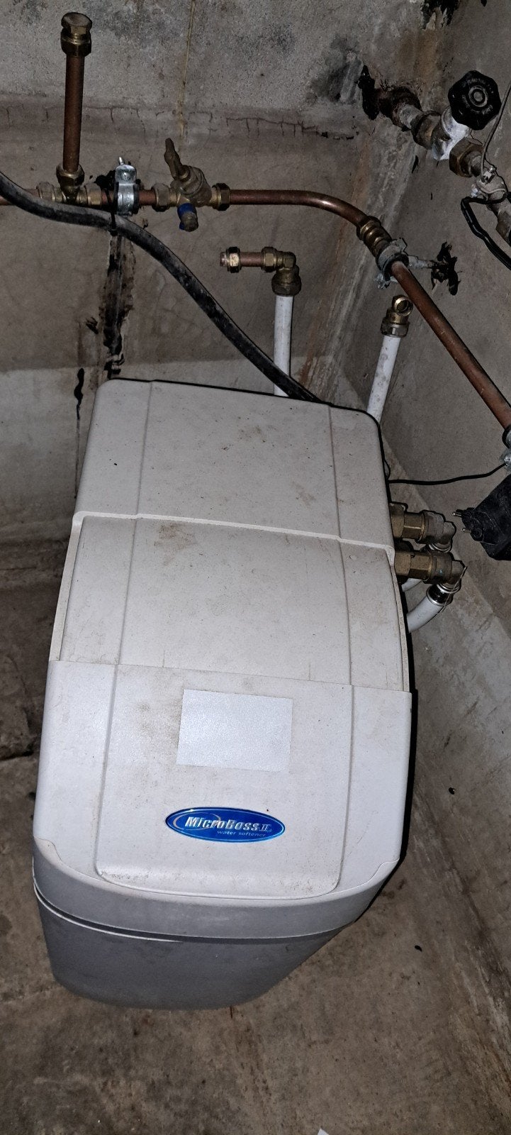 MicroBoss II Waterontharder met zout, Witgoed en Apparatuur, Waterontharders, Ophalen, Gebruikt, Waterontharder met zout
