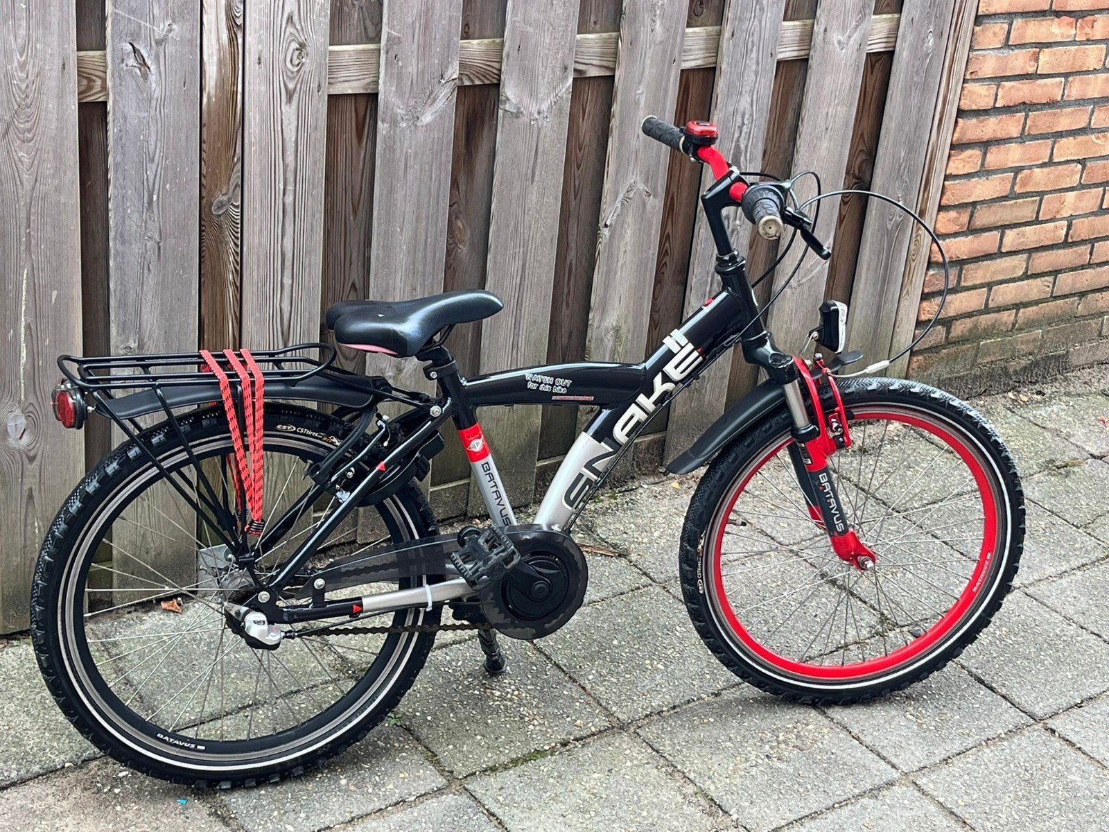 mooie 22 inch batavus snake jongens fiets 3 versnellingen, Fietsen en Brommers, Ophalen, Gebruikt, 22 inch, Versnellingen