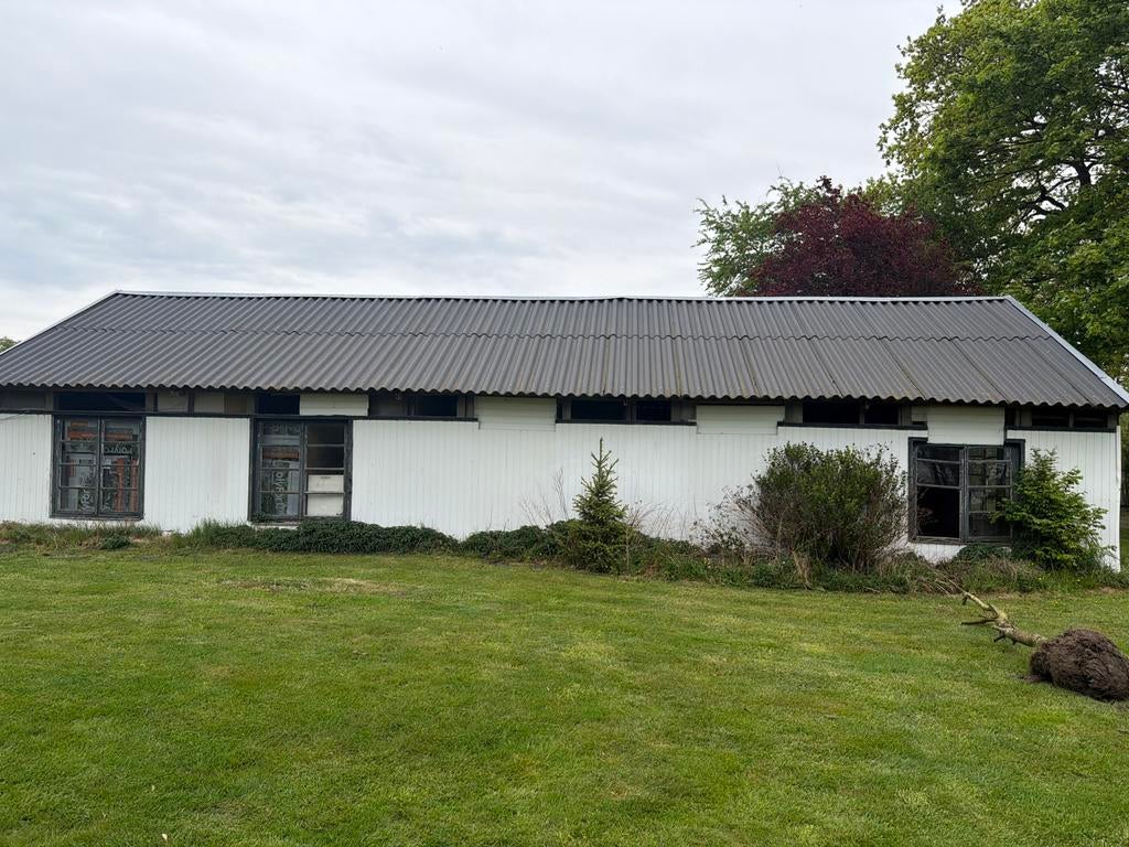 Vezelcement golfplaten voor dakbedekking, Ophalen, Overige materialen, Gebruikt, 15 m² of meer
