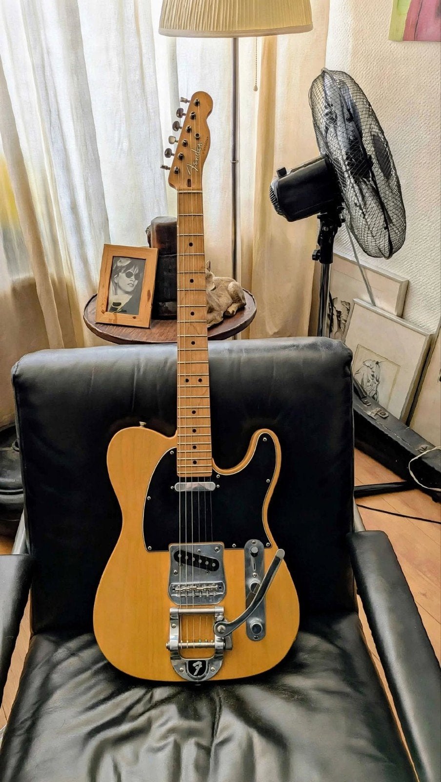 Fender player Telecaster Ltd met Fender Bigsby, Muziek en Instrumenten, Ophalen, Zo goed als nieuw, Solid body, Fender