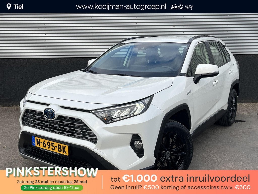 Toyota RAV4 2.5 Hybrid Active 1e eign. BTW-auto, Navigatie,, Stof, Gebruikt, Euro 6, 4 cilinders