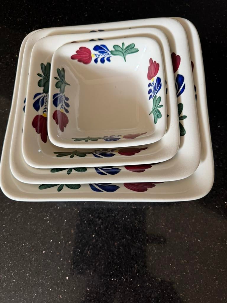 Boerenbont servies, Ophalen of Verzenden