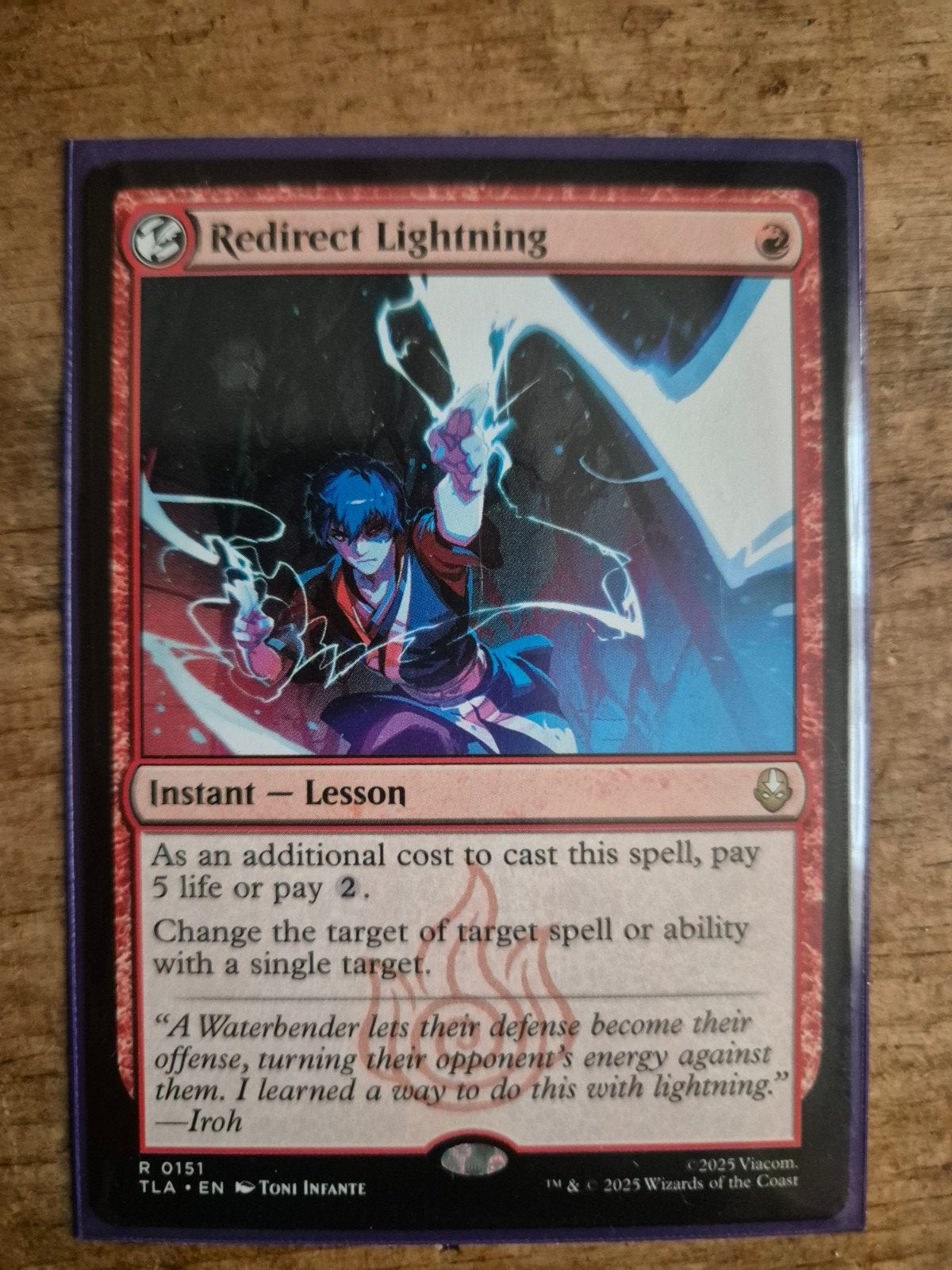 Redirect Lightning, Ophalen of Verzenden, Zo goed als nieuw, Losse kaart