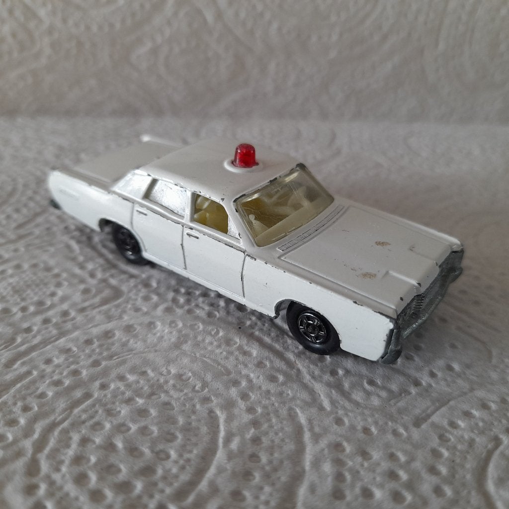 Matchbox Mercury Police car. Narrow wheels., Ophalen of Verzenden, Gebruikt, Auto