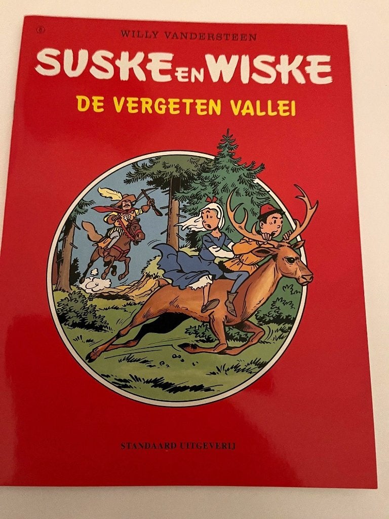 Suske en Wiske - De vergeten vallei, Willy Vandersteen, Eén stripboek, Nieuw, Ophalen of Verzenden