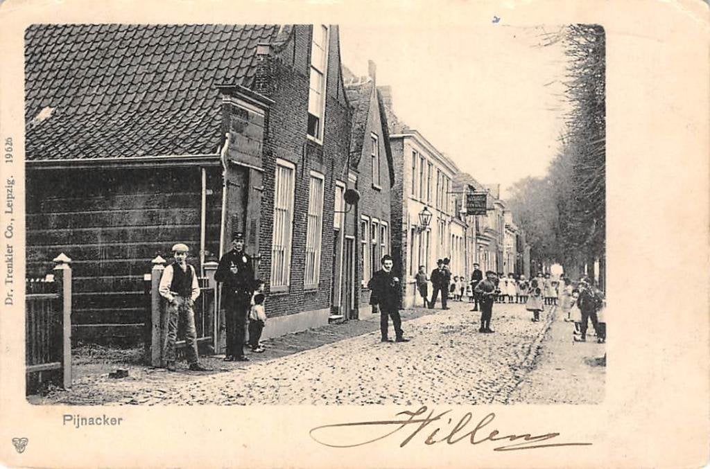 Pijnacker 1902, Ophalen of Verzenden, Voor 1920, Gelopen, Zuid-Holland