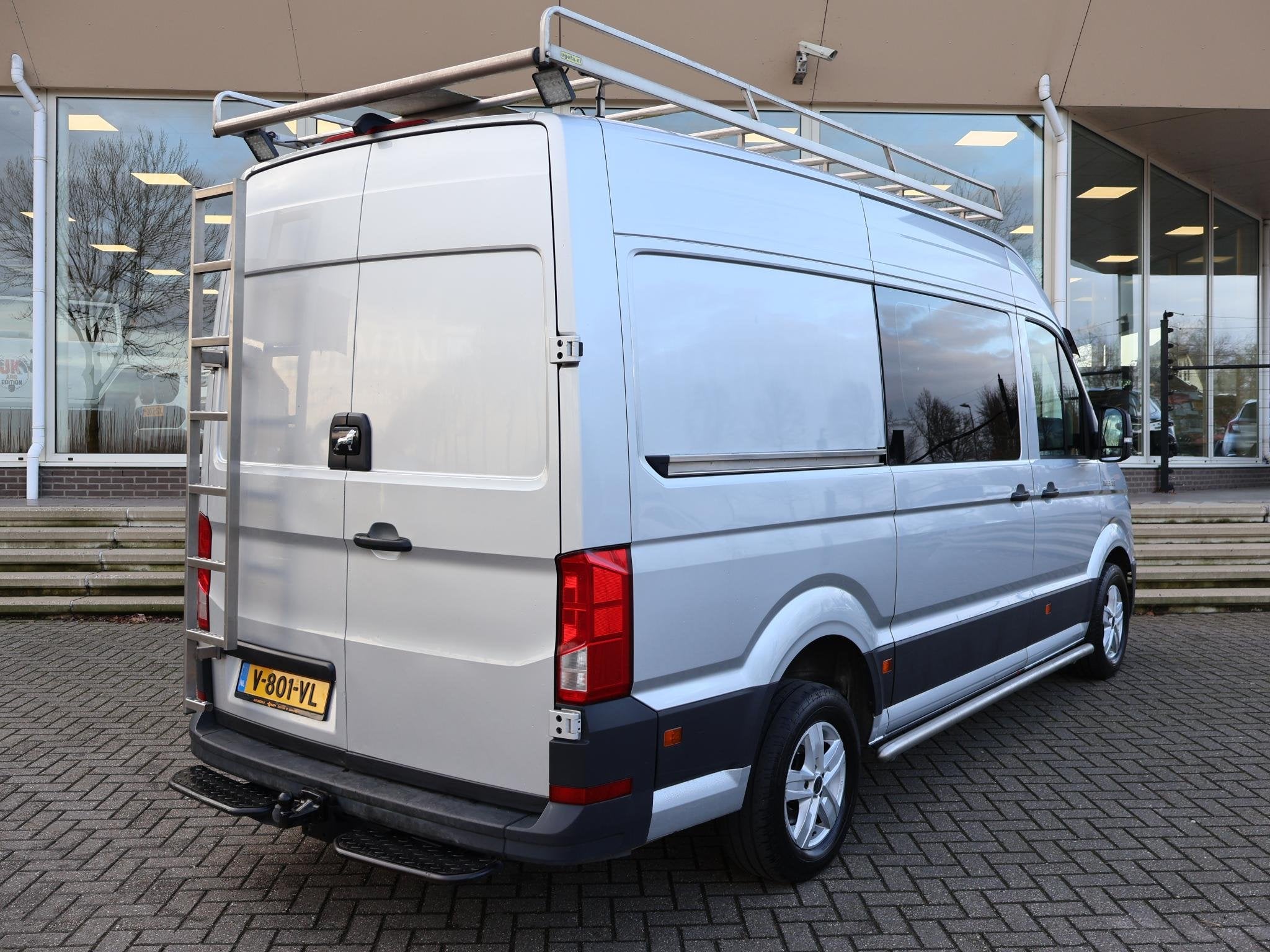 MAN TGE 2.0 TDI 177 PK AUT. DUBBEL CABINE + 3500 KG TREKHAAK, Stof, Euro 6, 4 cilinders, MAN