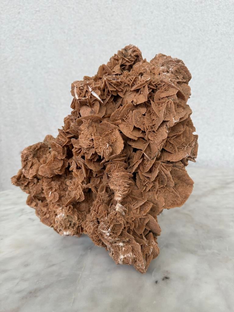 Grote Woestijnroos / Zandroos uit Marokko - 6+ kg, Ophalen of Verzenden, Mineraal