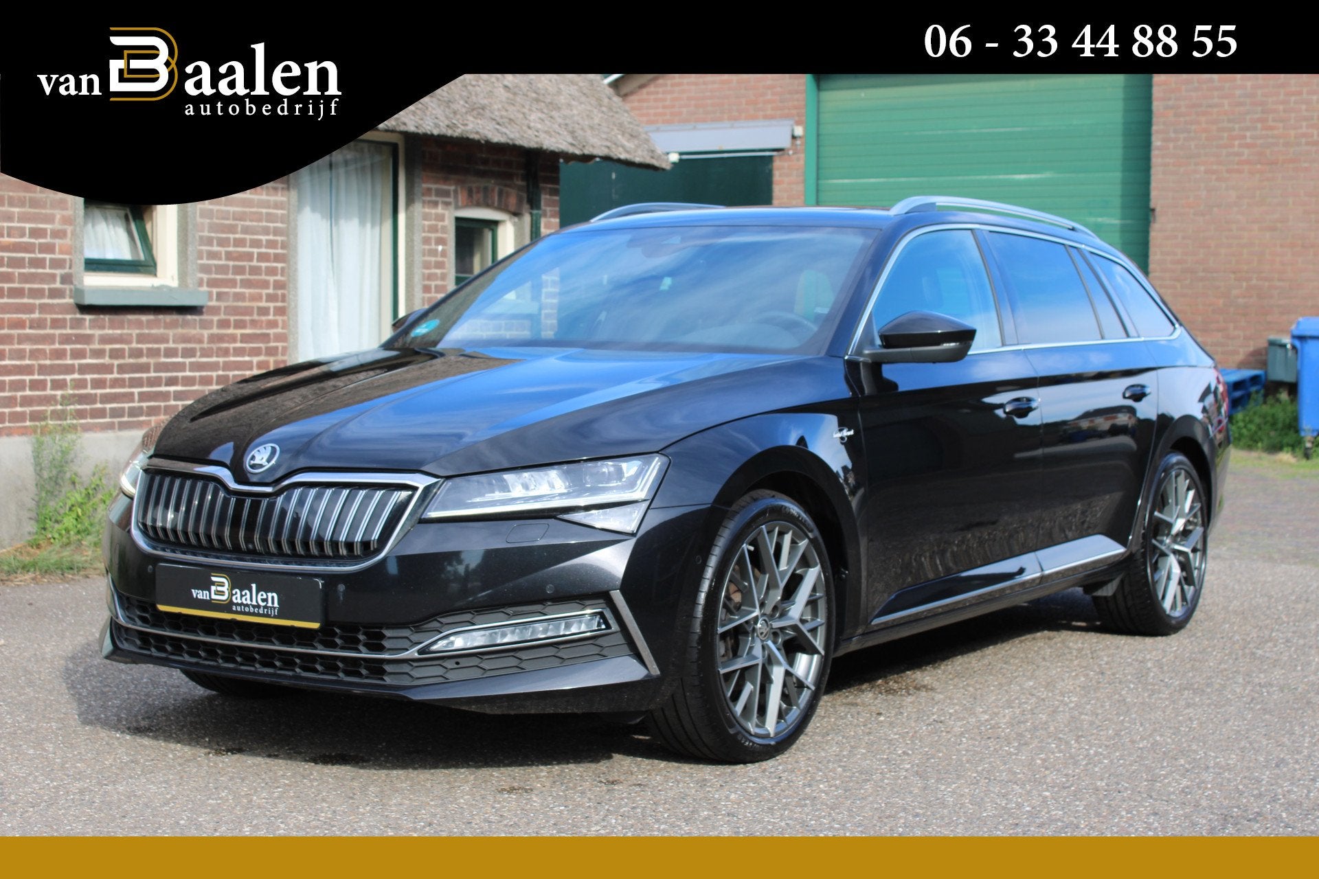 Skoda Superb Combi 1.4 TSI iV PHEV LAURIN & KLEMENT SOh 94.1, Auto's, Skoda, Gebruikt, Zwart, 1668 kg, Hybride Elektrisch/Benzine
