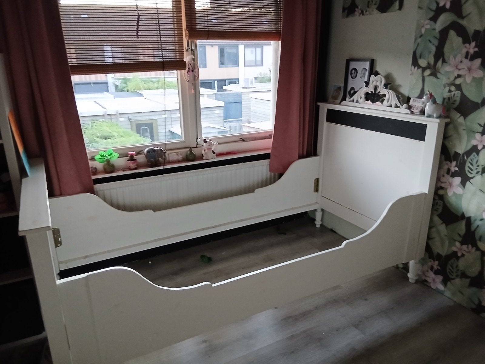 bed 1 persoons met lattenbodem prinsessenkamer, Ophalen of Verzenden