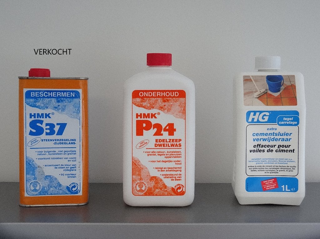 Beschermingsmiddel reinigingsmiddel onderhoudsmiddel tegels, Ophalen of Verzenden