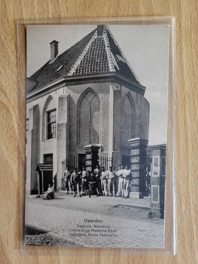 ansicht NAARDEN Weeshuiskazerne Militair Leger, Ophalen of Verzenden, Voor 1920, Noord-Holland