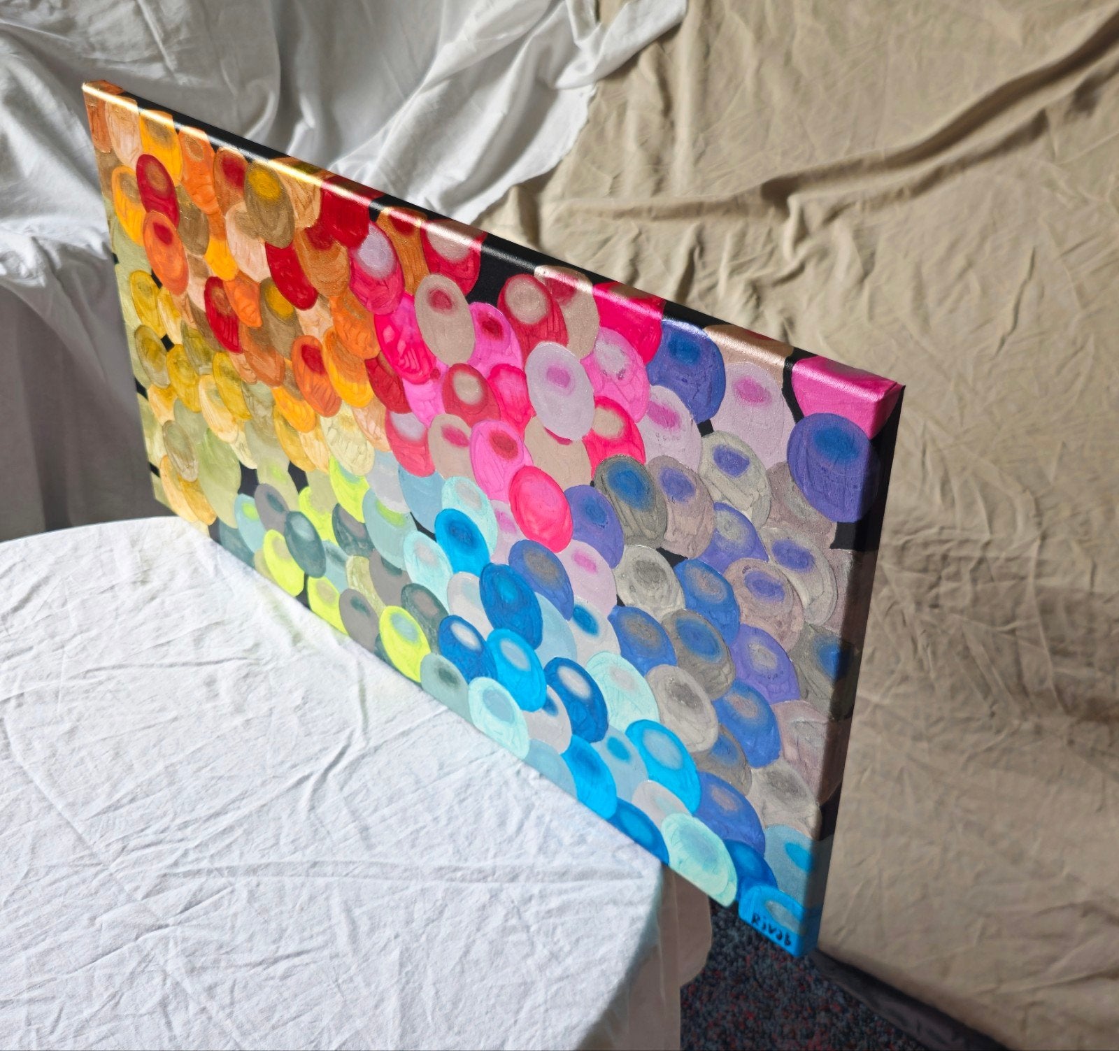 Schilderij 80 cm x 40 cm, Ophalen