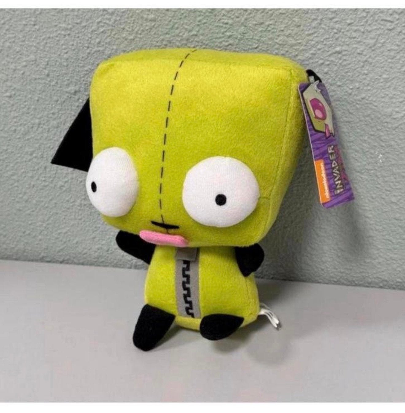 Zeldzaam, Pop van Nickelodeon Alien Invader Zim 8" plush, Nieuw, Ophalen of Verzenden, H, H