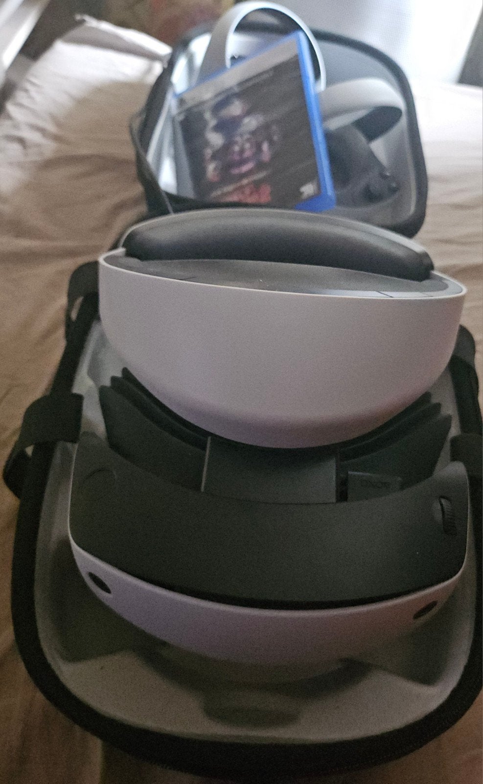 MEI*AANBIEDING*PSVR2+box+Five Nights Freddys 2" 299,99€!!, Ophalen, Zo goed als nieuw, VR-bril, Sony PlayStation
