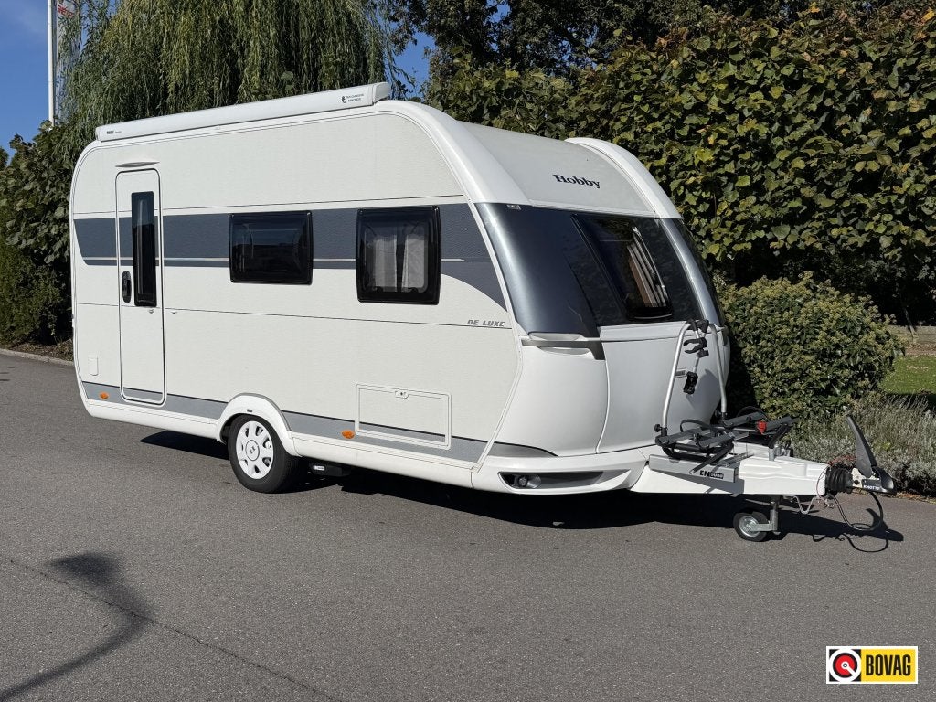 Hobby De Luxe 440 SF Mover,Luifel,Fietsdrager, Hobby, Bedrijf, Treinzit, 4 tot 5 meter