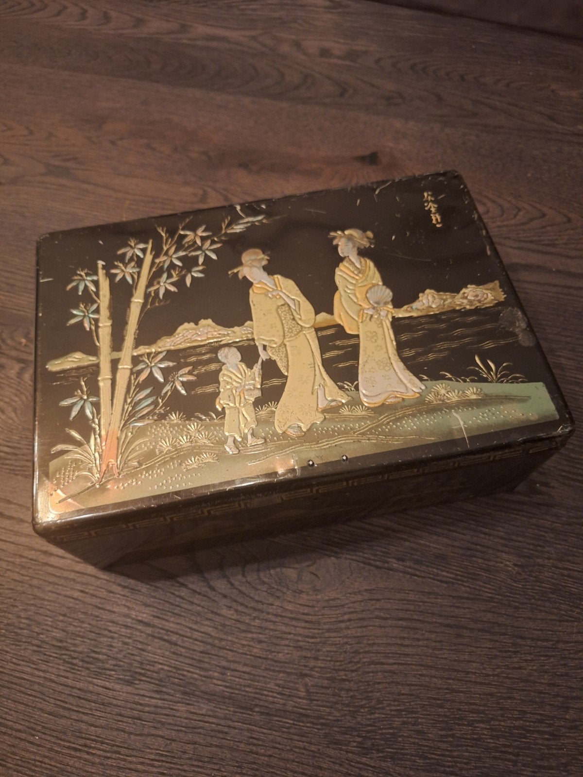 Vintage Oosterse doos, Ophalen of Verzenden