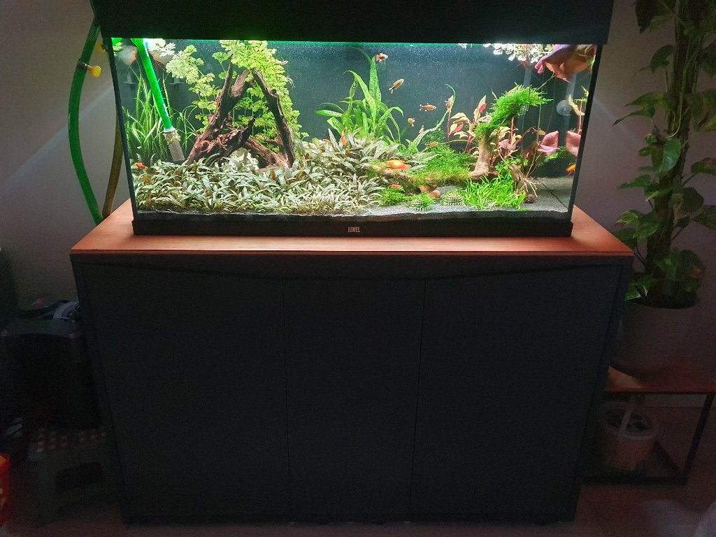 Complete Rio 180 set, Dieren en Toebehoren, Ophalen, Zo goed als nieuw, Juwel, Leeg aquarium