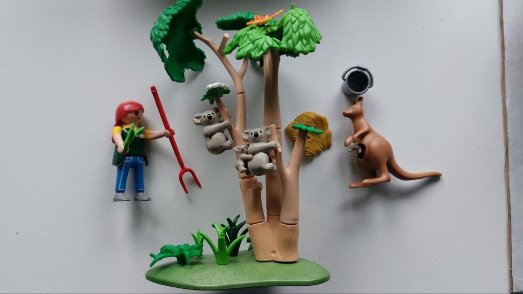 Playmobil Set 4854 Koala's met Kangoeroe, Kinderen en Baby's, Speelgoed | Playmobil, Ophalen of Verzenden, Zo goed als nieuw, Complete set