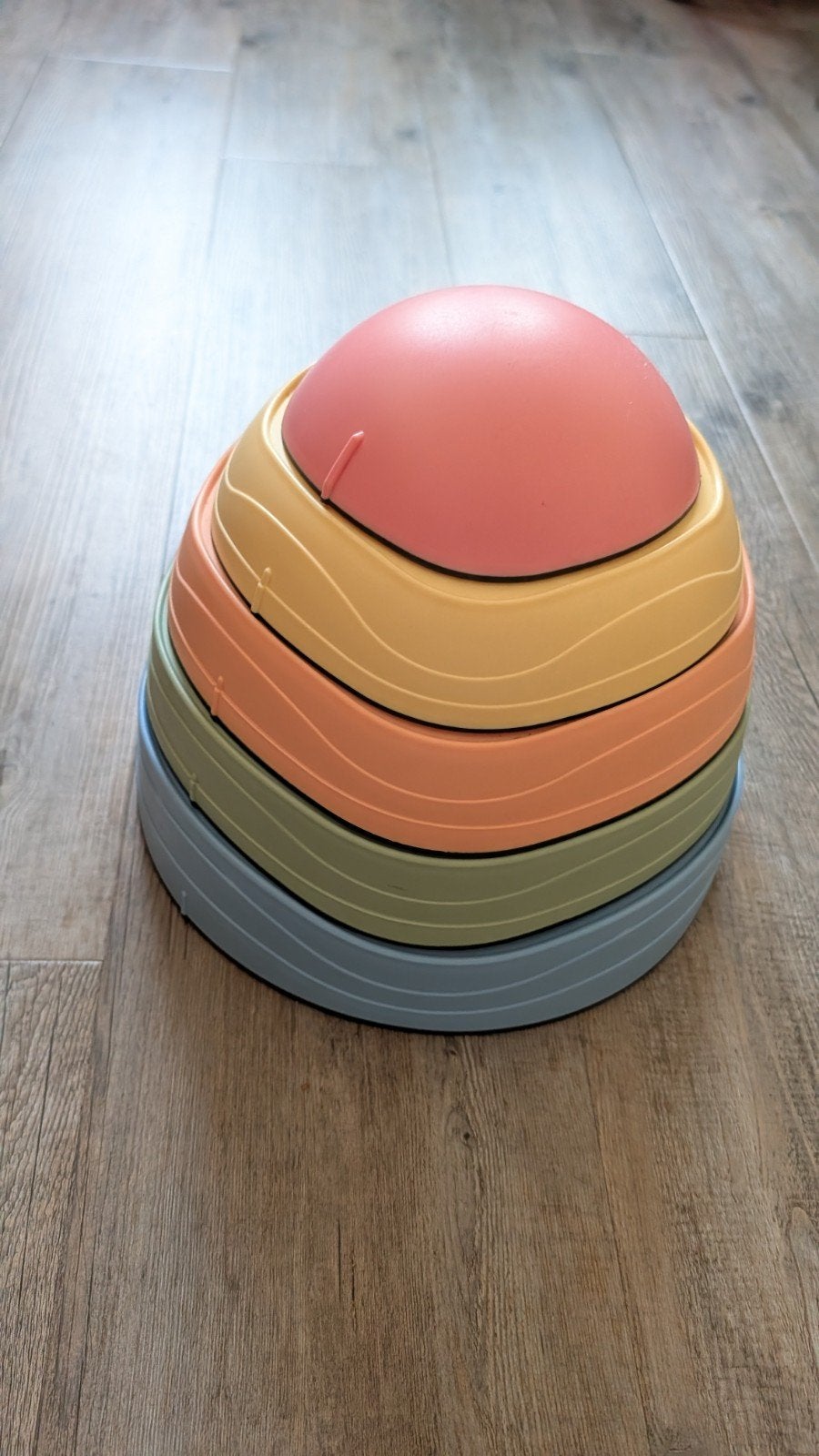Balansstenen / stapstenenset voor kinderen - 5 stuks, Ophalen, Gebruikt