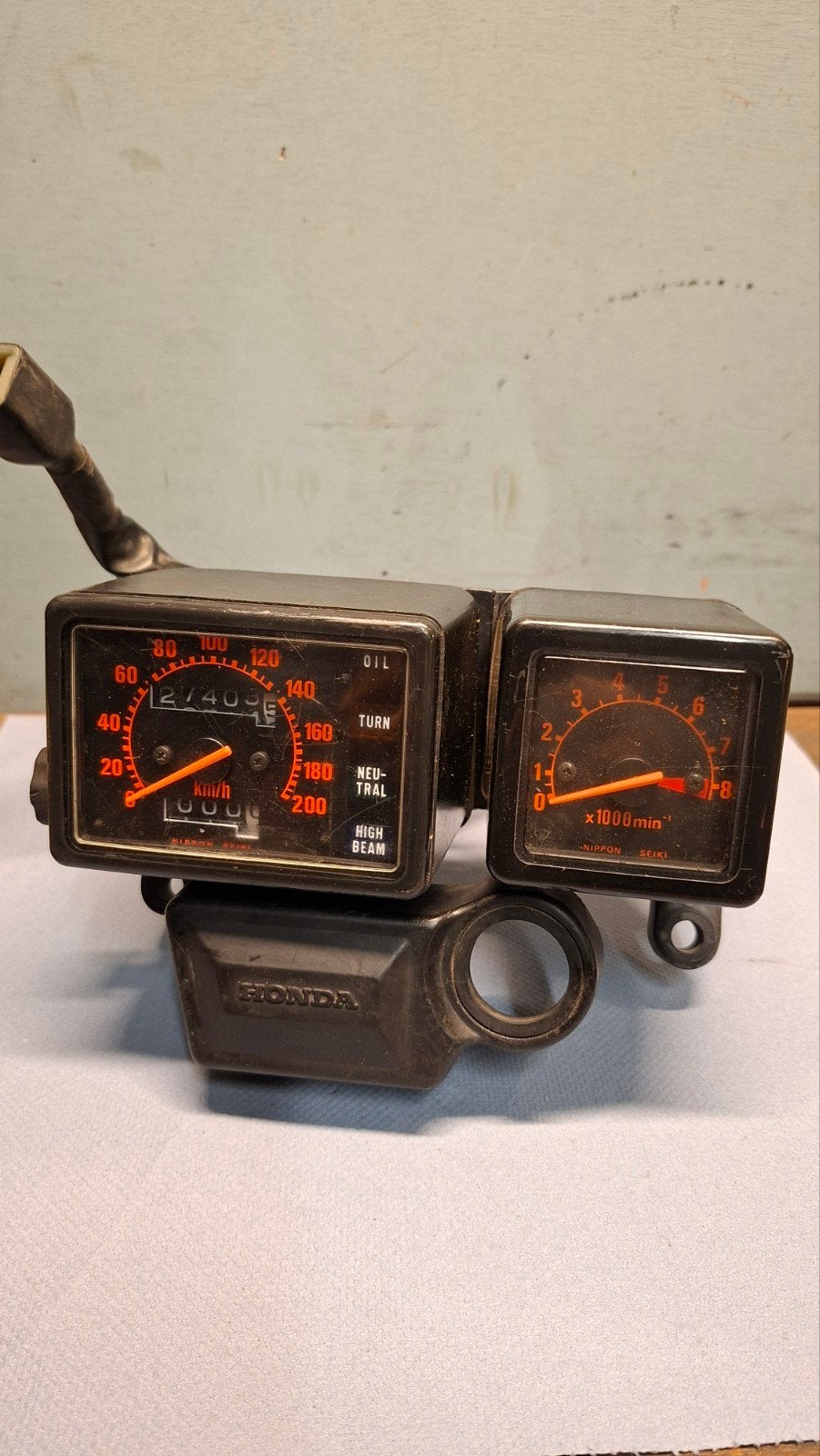 Honda XLV750 R dashboard / tellerset, Ophalen of Verzenden, Gebruikt