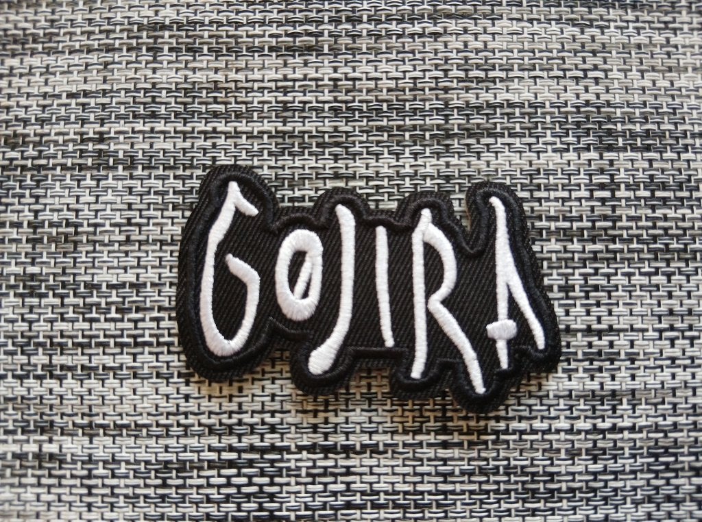 Gojira leuke shaped patch g33 -- 4.5 x 7 cm, Verzenden, Nieuw, Kleding