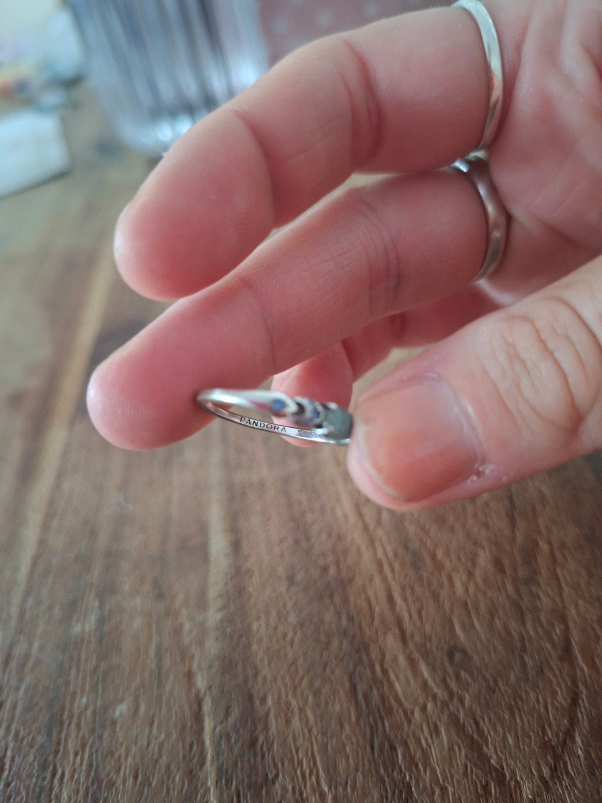 Pandora Disney ring, maat 19, Gebruikt, 19 tot 20, Ophalen of Verzenden, Dame
