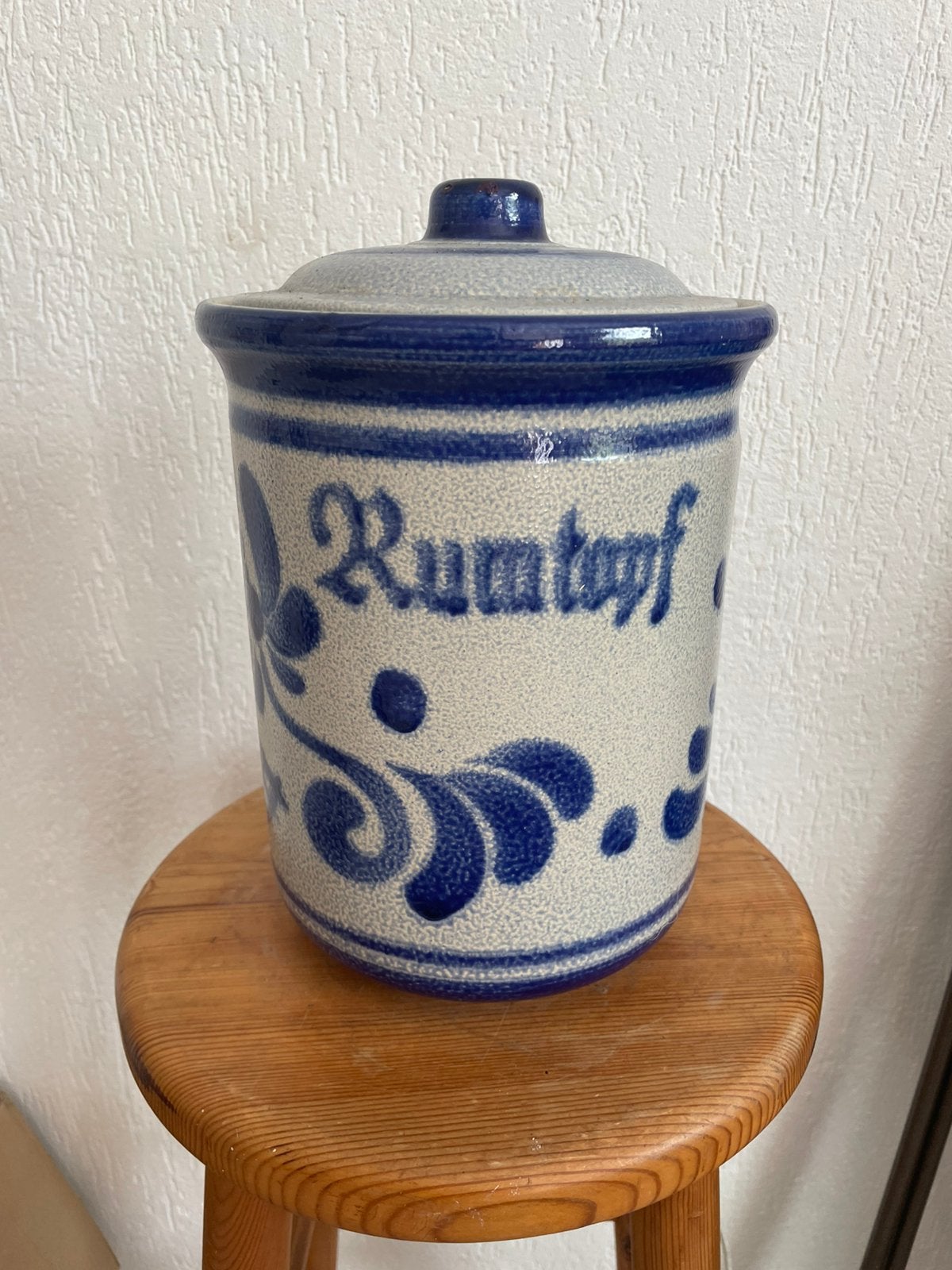 Rumtopf, Huis en Inrichting, Keuken | Potten en Pannen, Ophalen of Verzenden, Zo goed als nieuw, Overige materialen