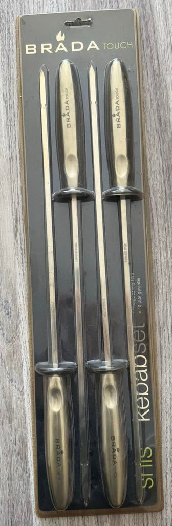 Nieuwe RVS spiezen / kebabspiesen set – ongebruikt, Ophalen, Nieuw