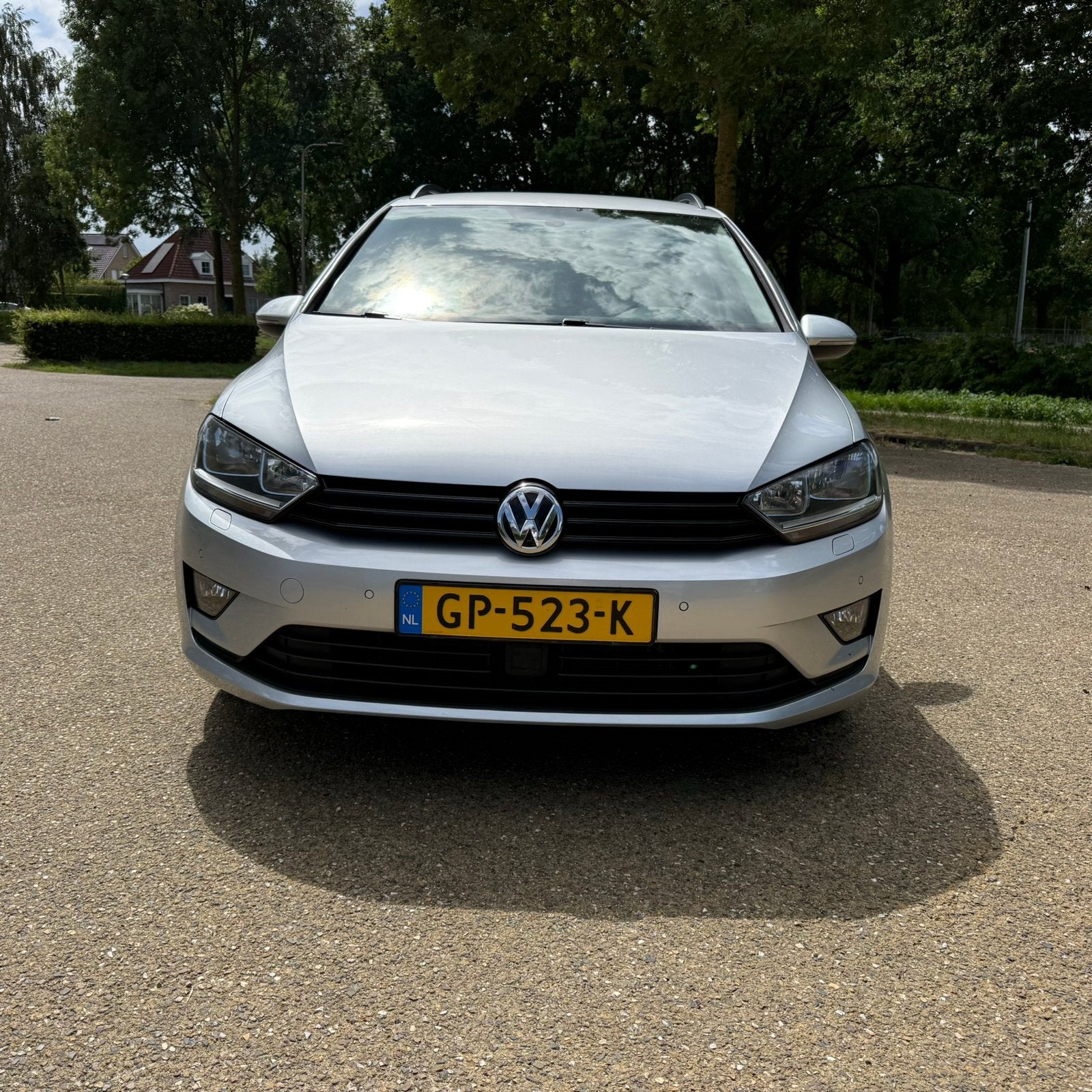 Volkswagen Golf Sportsvan 1.2 TSI 81KW 2015 Grijs, Auto's, 4 cilinders, Alcantara, Golf Sportsvan, Handgeschakeld