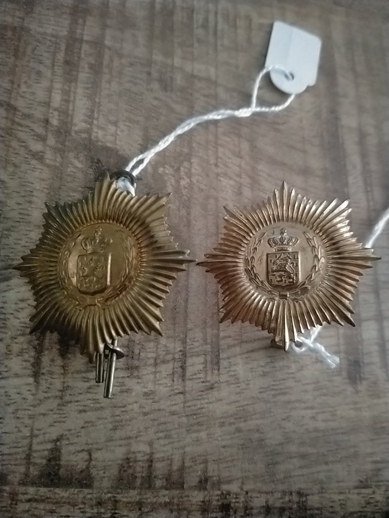 NL , KL , Van Heutsz , Schouderemblemen , 1950-1965, Verzamelen, Verzenden, Landmacht, Nederland, Embleem of Badge