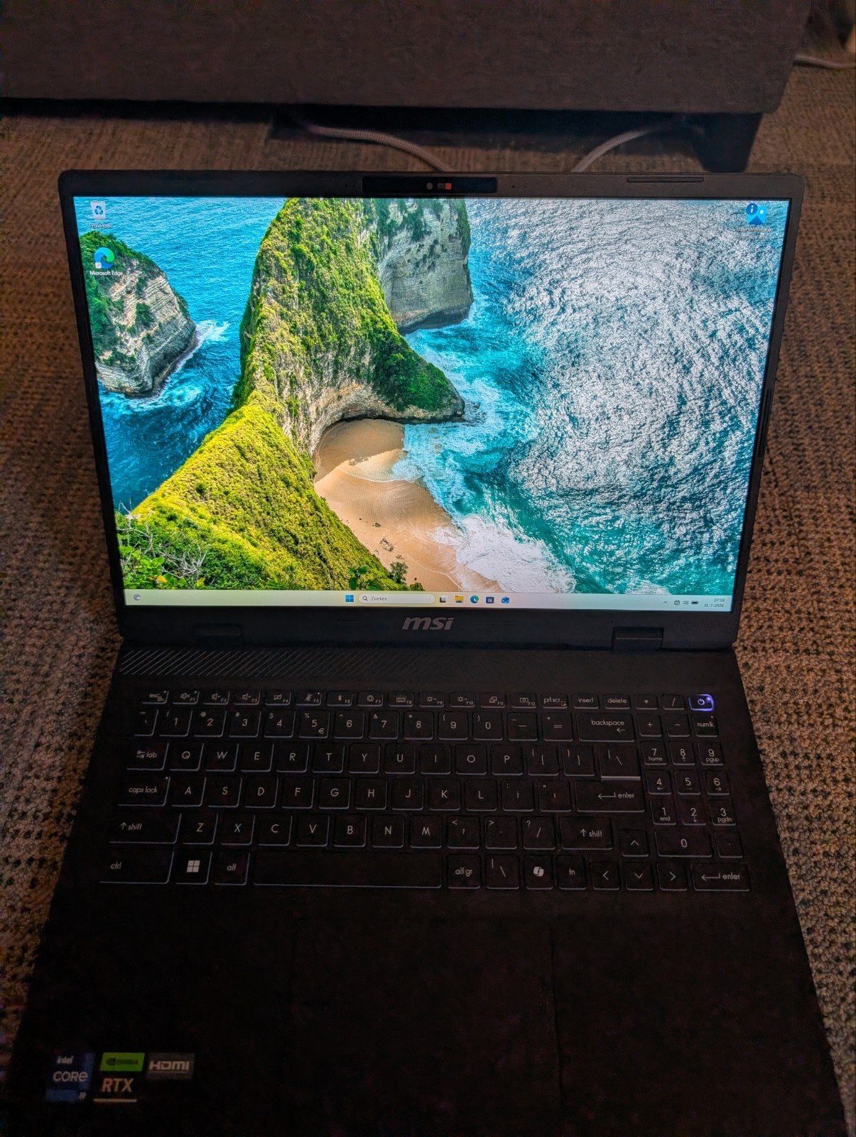 MSI CreatorPro M16 i9, 32GB, RTX2000 Ada, Computers en Software, Ophalen of Verzenden, Gaming, Intel Core i9-14900HX, 4 Ghz of meer