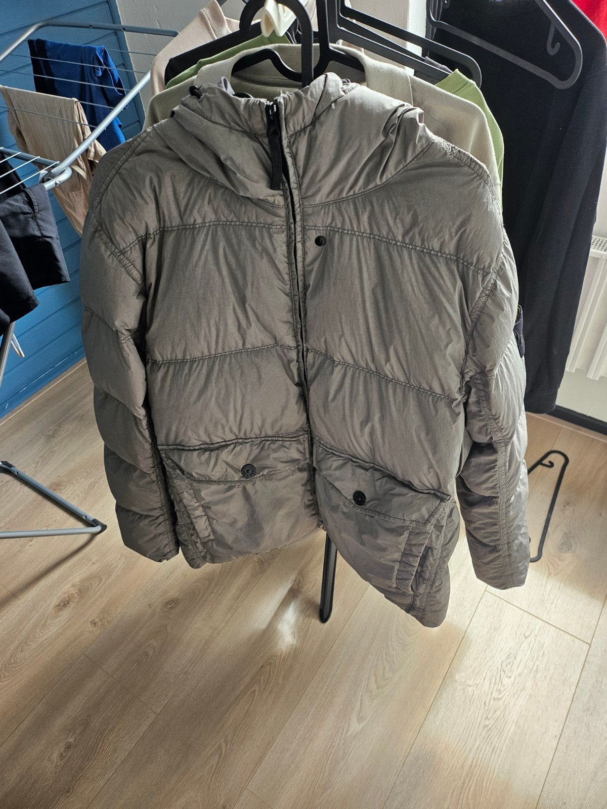 Stone Island winterjas maat m, Kleding | Heren, Maat 48/50 (M), Ophalen of Verzenden, Grijs, Stone Island