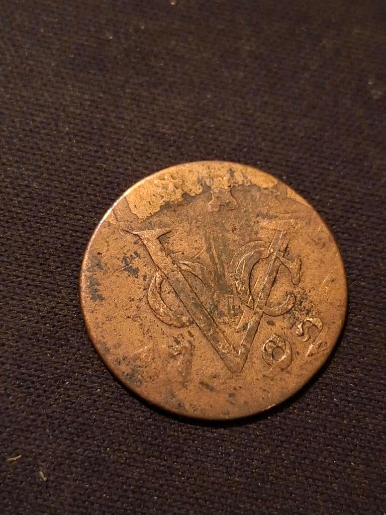 VOC munt 1792 Misslag op VOC, Postzegels en Munten, Munten | Nederland, Ophalen of Verzenden, Vóór koninkrijk, Overige waardes