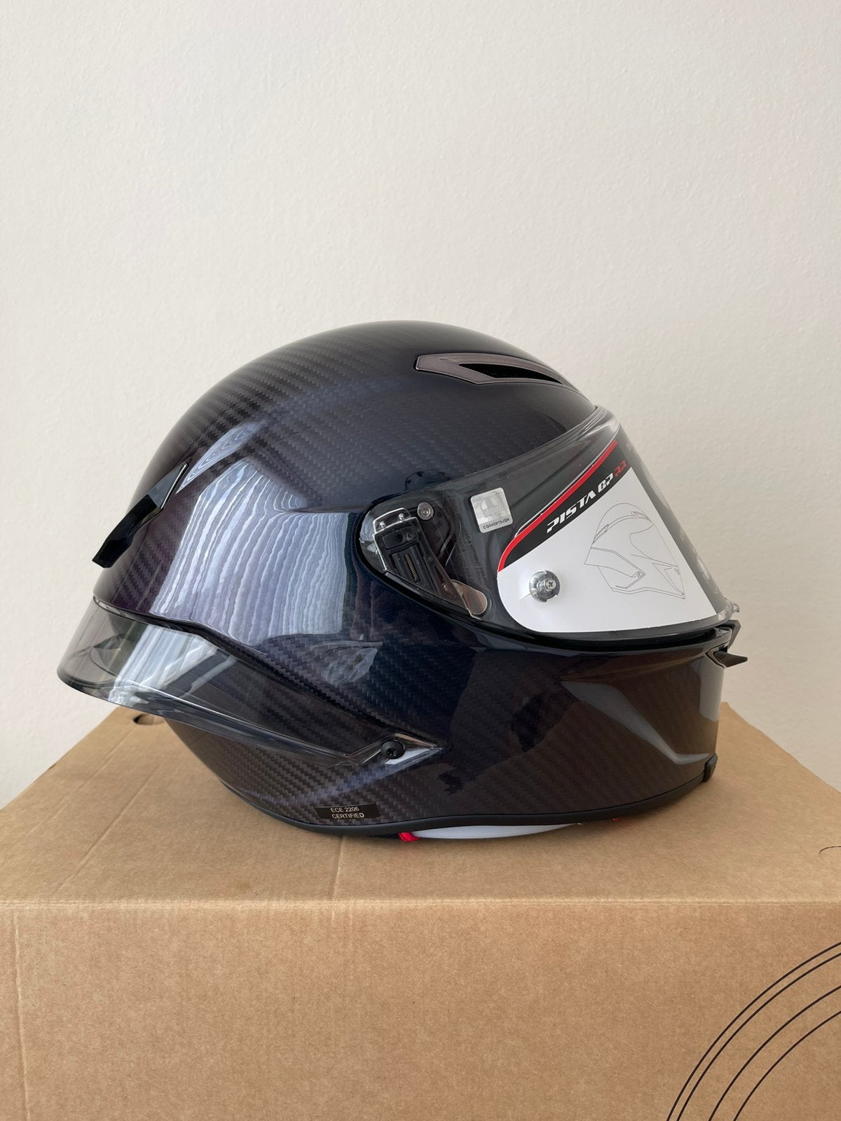 NEW!!! AGV Pista GP RR Mono Iridium Carbon, Motoren, Kleding | Motorhelmen, Nieuw met kaartje, M, Ophalen of Verzenden, Integraalhelm