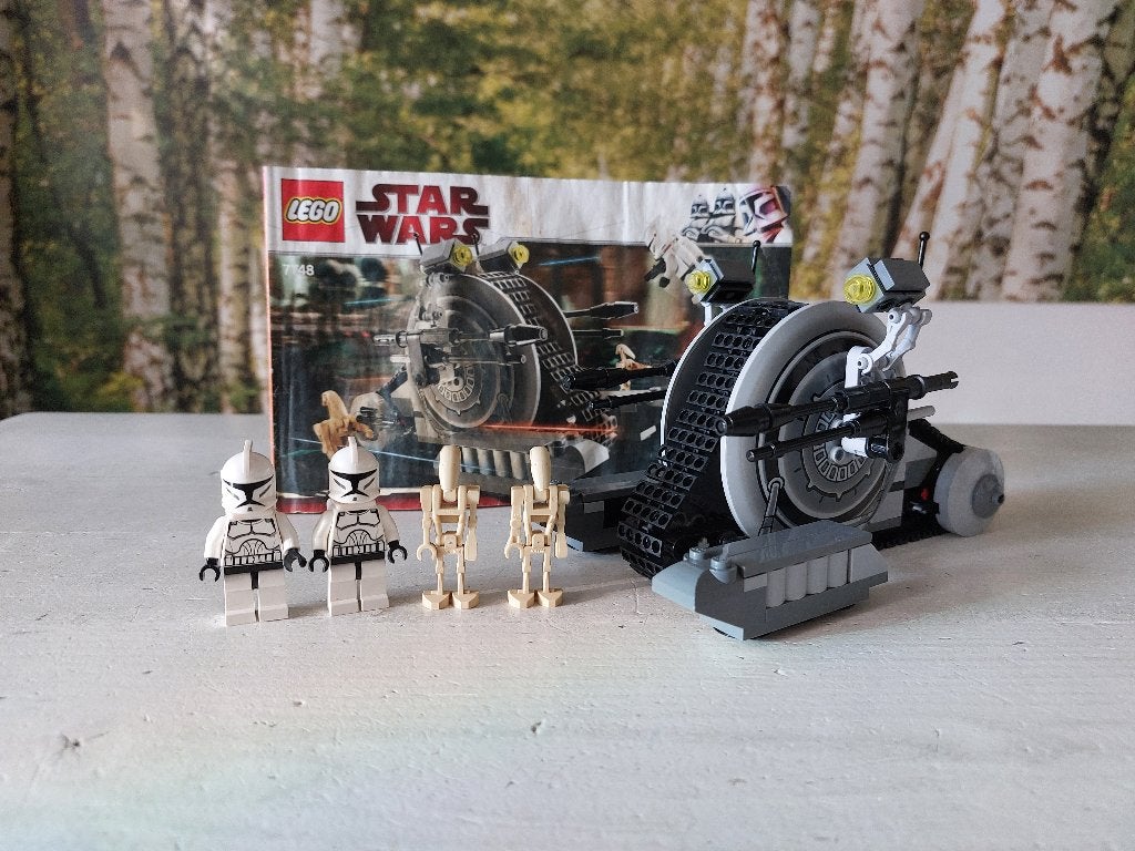 Lego Star Wars Droid Tank 7748, Star Wars, Lego, Ophalen of Verzenden, Complete set
