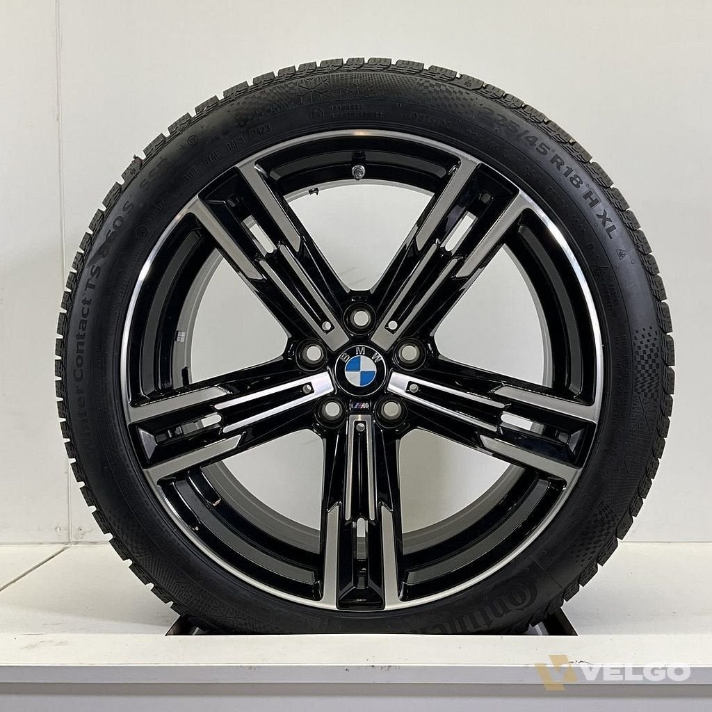 BMW 2, 3 EN 4 SERIE SET VELGEN + WINTERBANDEN 18 INCH ORIG., 18 inch, Gebruikt, -, -
