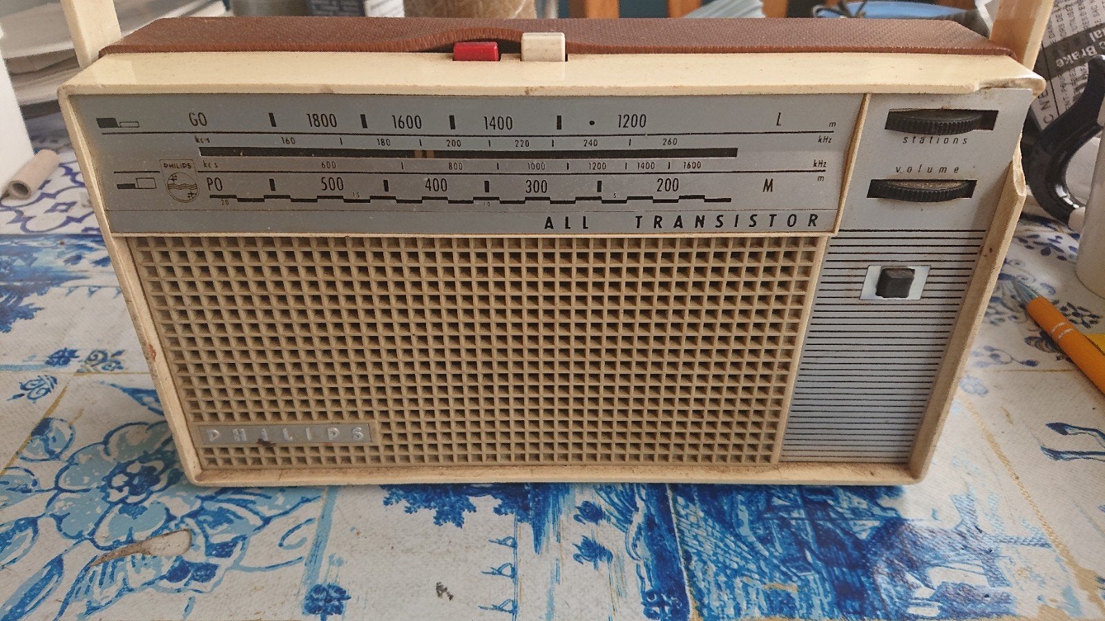 Philips transistorradio, Ophalen of Verzenden