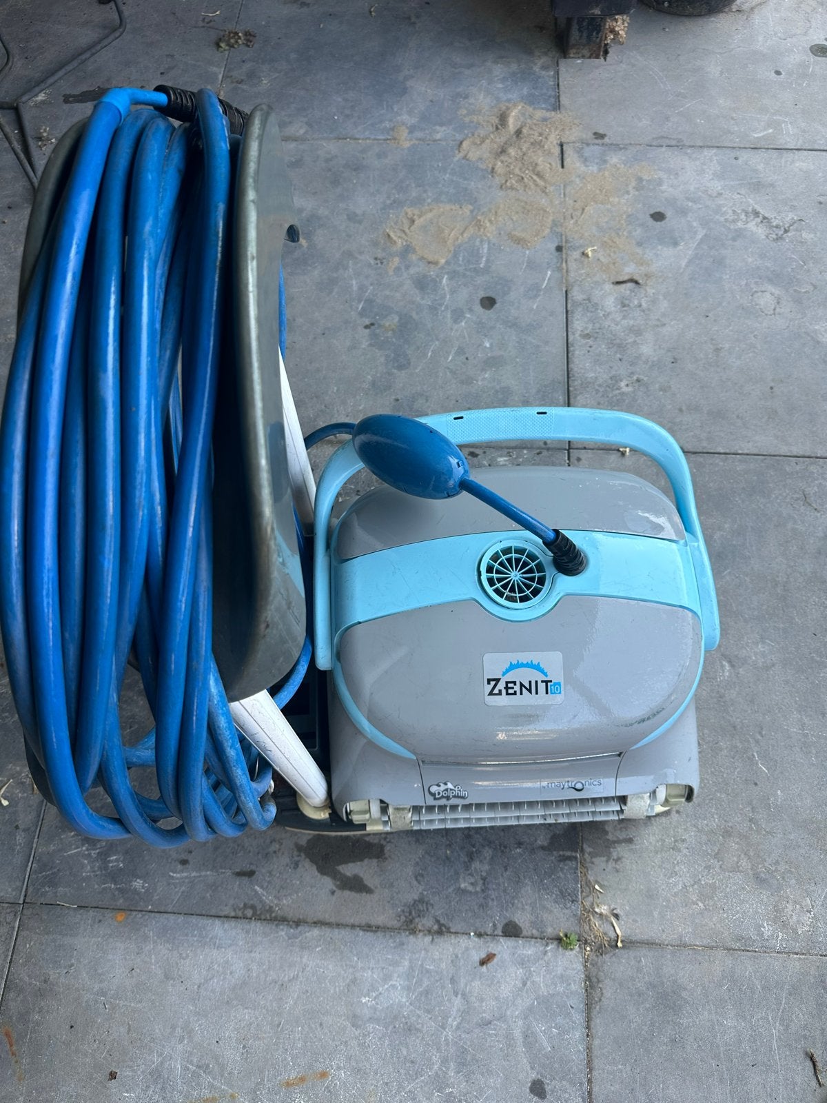 Dolphin Zenit zwembadrobot, Tuin en Terras, Zwembad-toebehoren, Ophalen, Zo goed als nieuw, Zwembadpomp